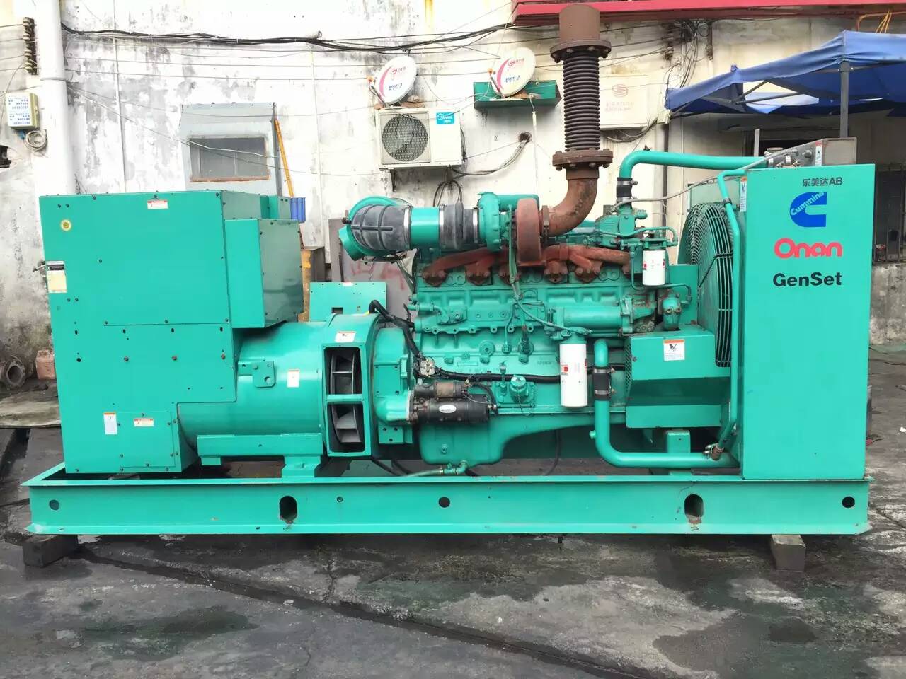 道外租赁发电机-柴油发电机不正常冒烟的原因